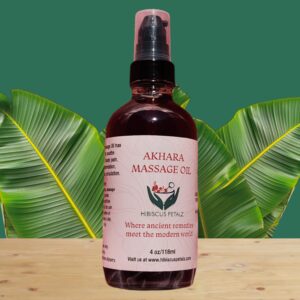 4 oz Bottle Akhara Massage Oil