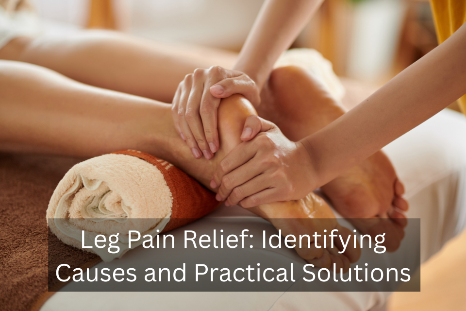 Leg pain relief identifying causes and practical solutions